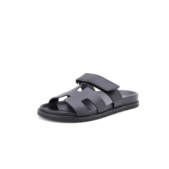 Hermes Women's Chypre Sandals Leather - Picture 1 of 6